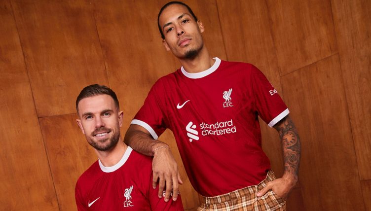 Liverpool to wear new home kit against Aston Villa on Saturday