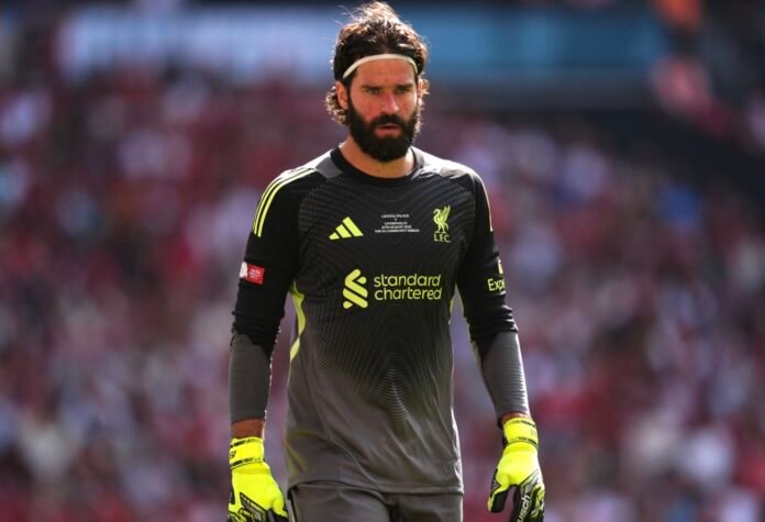 Liverpool keeper, Alisson Becker