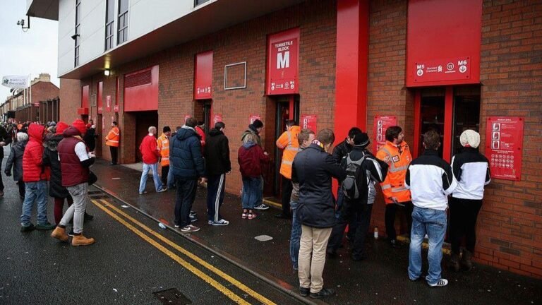 Anfield Stadium turnstyle
