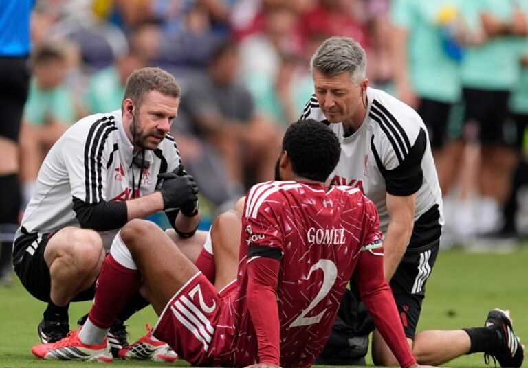 Joe Gomez injured