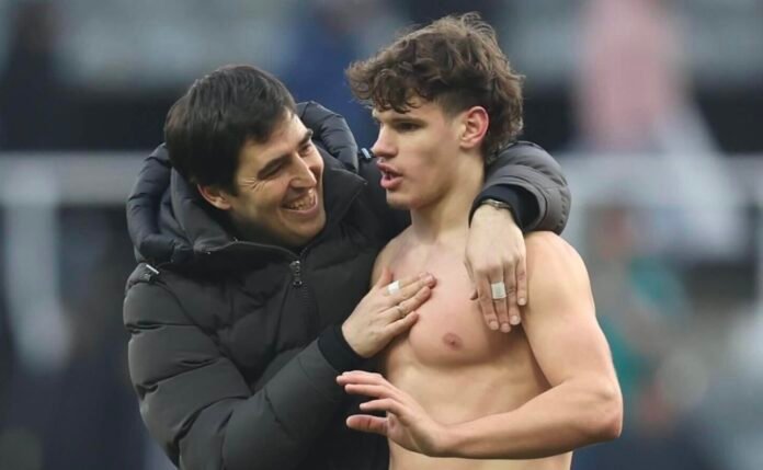 Andoni Iraola and Milos Kerkez
