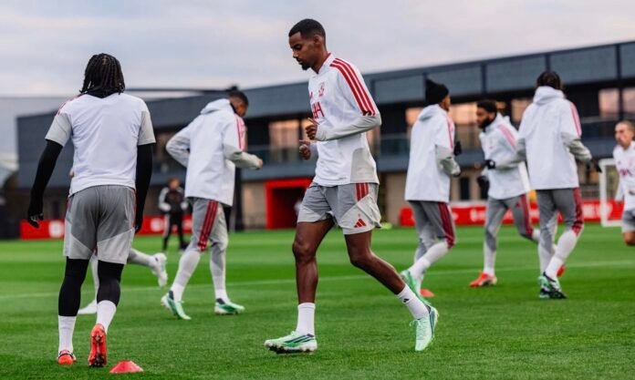 Liverpool training